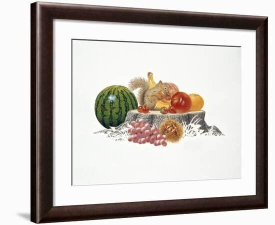 Fruits Fiesta-Joh Naito-Framed Giclee Print