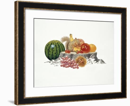 Fruits Fiesta-Joh Naito-Framed Giclee Print