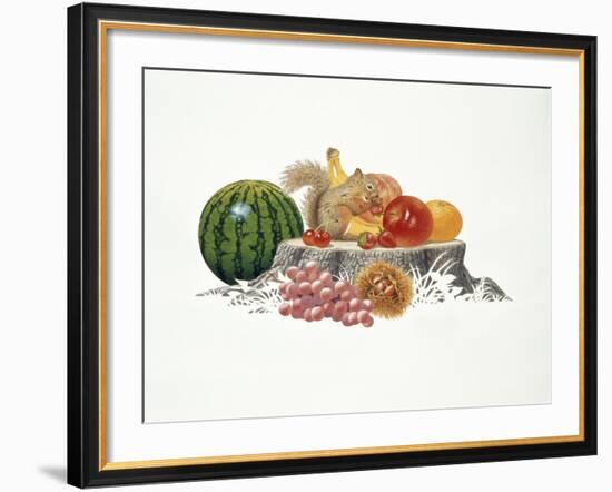 Fruits Fiesta-Joh Naito-Framed Giclee Print