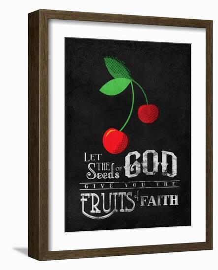 Fruits Of Faith-Jace Grey-Framed Art Print