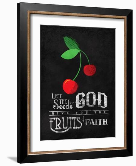 Fruits Of Faith-Jace Grey-Framed Art Print