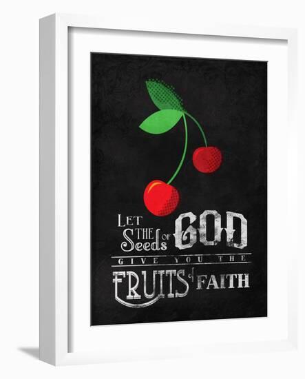 Fruits Of Faith-Jace Grey-Framed Art Print