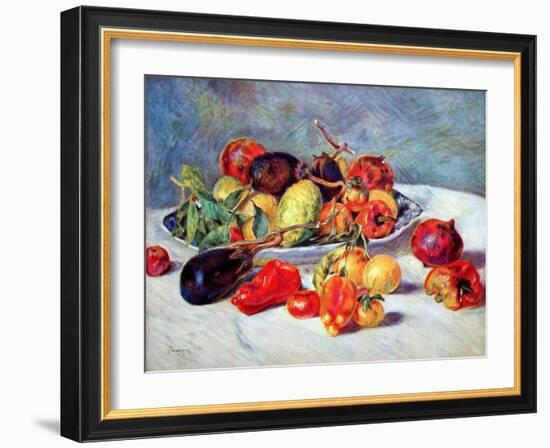 Fruits of the Midi, 1850-Pierre Auguste Renoir-Framed Giclee Print