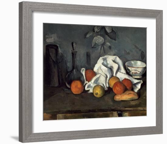 Fruits-Paul Cézanne-Framed Art Print