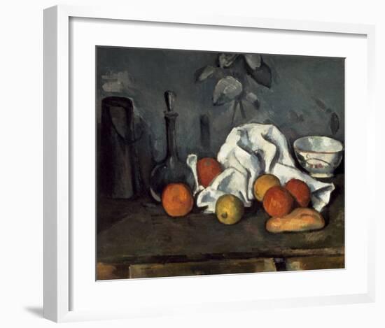 Fruits-Paul Cézanne-Framed Art Print