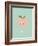 Fruity Friends - Peach-Clara Wells-Framed Giclee Print