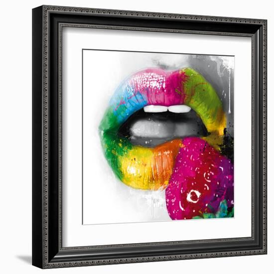 Fruity Kiss II-Patrice Murciano-Framed Art Print