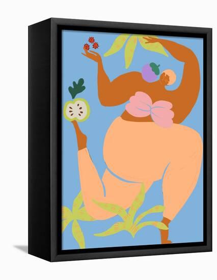 Fruity Run-Arty Guava-Framed Premier Image Canvas