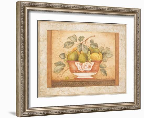 Frutta Alla Siena I-Pamela Gladding-Framed Art Print