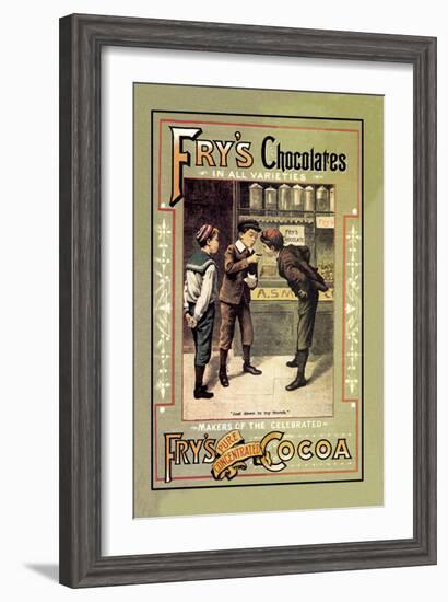 Fry's Chocolates-null-Framed Art Print