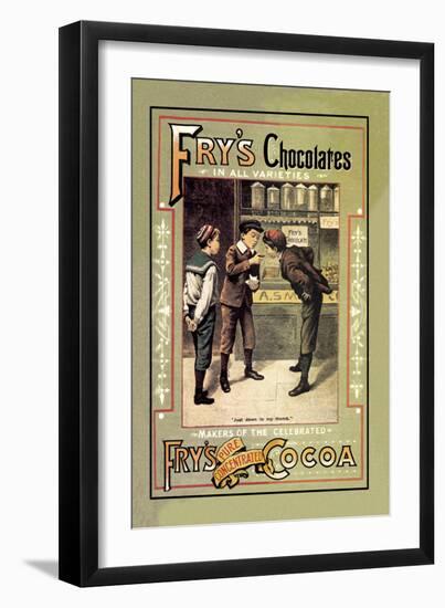 Fry's Chocolates-null-Framed Art Print