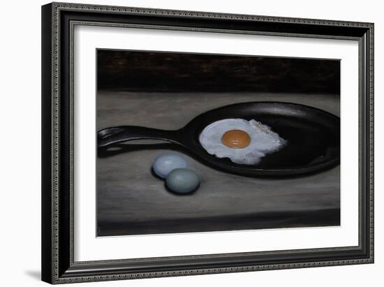 Frying Pan and Eggs-James Gillick-Framed Giclee Print