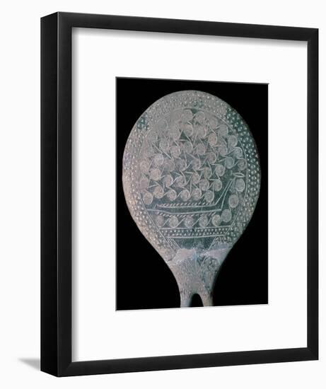 Frying pan figure from Syros, 25th century BC. Artist: Unknown-Unknown-Framed Giclee Print