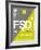 FSD Sioux Falls Luggage Tag II-NaxArt-Framed Art Print