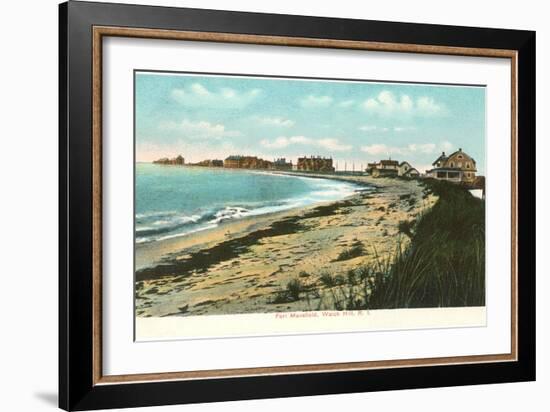 Ft. Mansfield, Watch Hill, Rhode Island-null-Framed Art Print