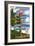 Ft. Myers Beach, Florida - Destination Signs-Lantern Press-Framed Art Print