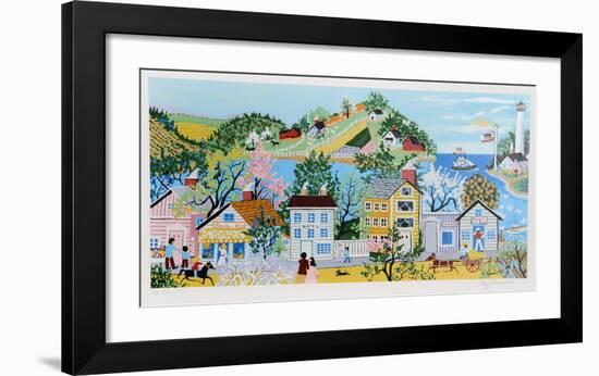 Ft. Point, San Francisco, CA-Kay Ameche-Framed Limited Edition