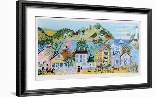 Ft. Point, San Francisco, CA-Kay Ameche-Framed Limited Edition