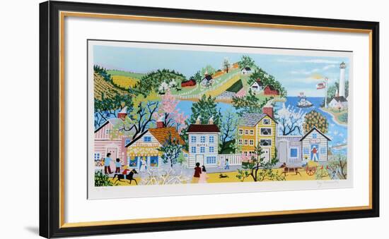 Ft. Point, San Francisco, CA-Kay Ameche-Framed Limited Edition