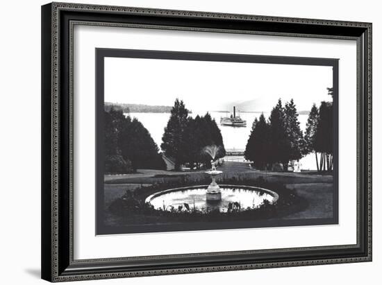 Ft. William Henry Hotel, Lake George, New York-William Henry Jackson-Framed Art Print