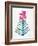 Fuchsia and Indigo Orchid Bloom-Cat Coquillette-Framed Giclee Print