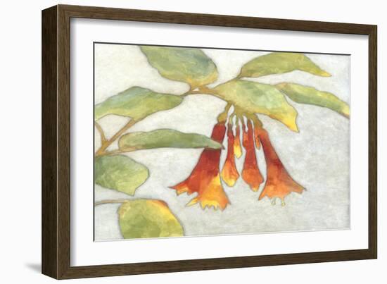 Fuchsia Blooms I-Megan Meagher-Framed Art Print