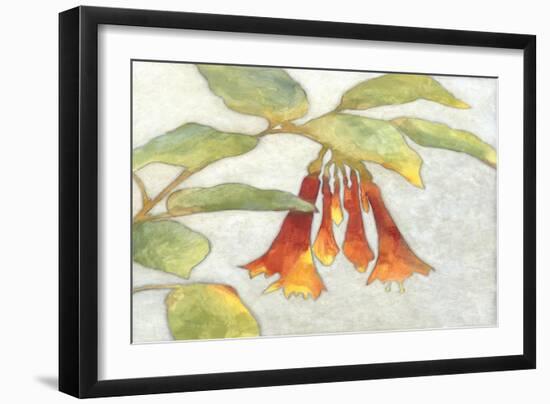 Fuchsia Blooms I-Megan Meagher-Framed Art Print