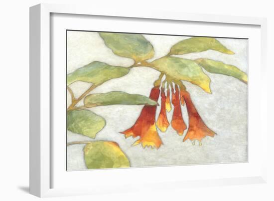 Fuchsia Blooms I-Megan Meagher-Framed Art Print