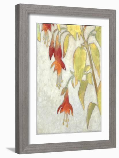 Fuchsia Blooms II-Megan Meagher-Framed Art Print