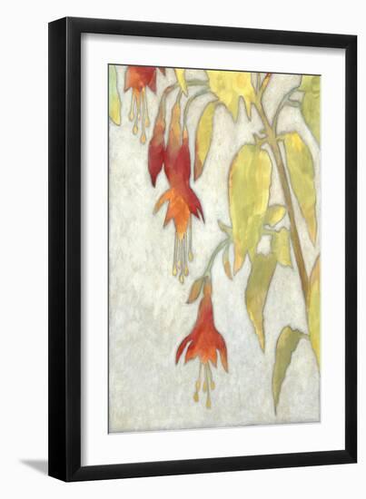 Fuchsia Blooms II-Megan Meagher-Framed Art Print