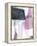Fuchsia Divide II-Jennifer Goldberger-Framed Stretched Canvas