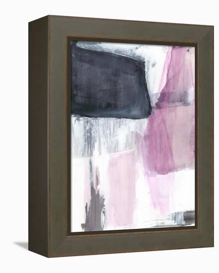 Fuchsia Divide II-Jennifer Goldberger-Framed Stretched Canvas
