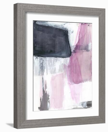 Fuchsia Divide II-Jennifer Goldberger-Framed Art Print