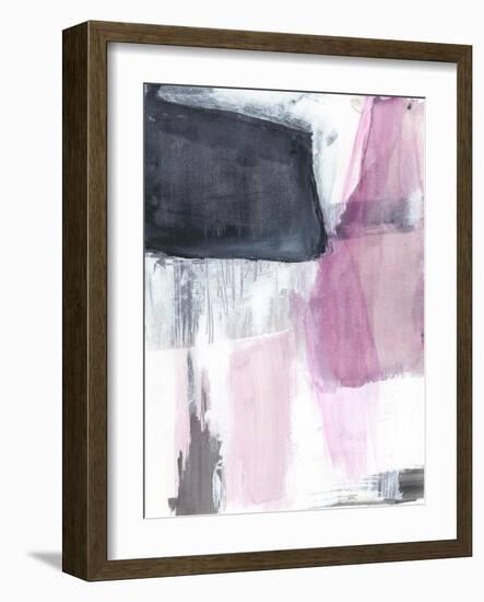 Fuchsia Divide II-Jennifer Goldberger-Framed Art Print