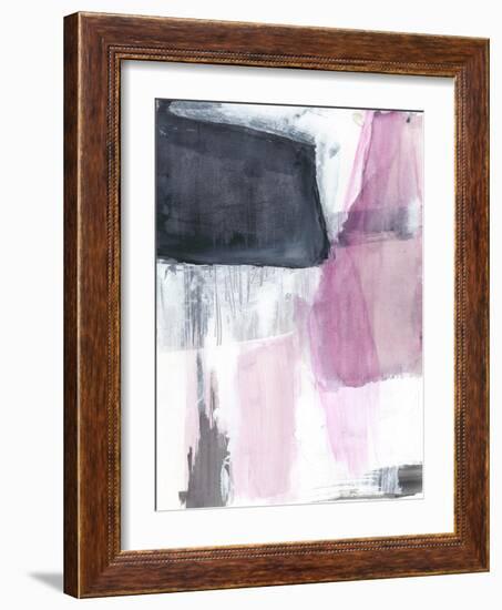 Fuchsia Divide II-Jennifer Goldberger-Framed Art Print