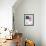 Fuchsia Divide II-Jennifer Goldberger-Framed Premium Giclee Print displayed on a wall