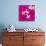 Fuchsia Kerala-Le'onor Mataillet-Mounted Art Print displayed on a wall