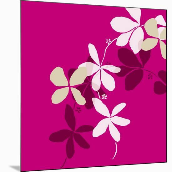 Fuchsia Kerala-Le'onor Mataillet-Mounted Art Print