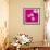 Fuchsia Kerala-Le'onor Mataillet-Framed Art Print displayed on a wall