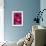 Fuchsia Peonies I-Karyn Millet-Framed Photo displayed on a wall