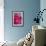 Fuchsia Peonies II-Karyn Millet-Framed Photo displayed on a wall