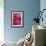 Fuchsia Peonies II-Karyn Millet-Framed Photo displayed on a wall