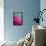 Fuchsia Peonies III-Karyn Millet-Framed Stretched Canvas displayed on a wall