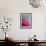 Fuchsia Peonies III-Karyn Millet-Framed Photo displayed on a wall