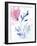 Fuchsia Sway II-Jennifer Goldberger-Framed Art Print