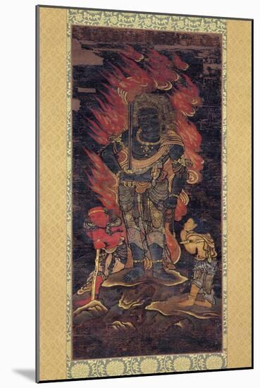 Fudo Myoo and Two Attendents-null-Mounted Giclee Print