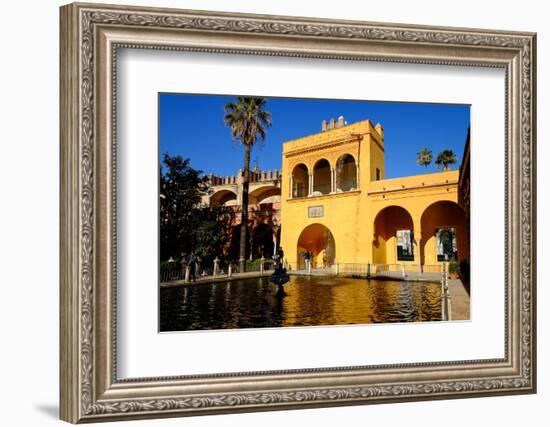 Fuente De Mercurio, Real Alcazar, Seville, Andalucia, Spain-Carlo Morucchio-Framed Photographic Print