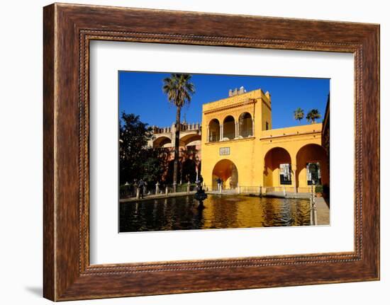 Fuente De Mercurio, Real Alcazar, Seville, Andalucia, Spain-Carlo Morucchio-Framed Photographic Print