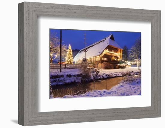 Fürstenberger Hof, Oberharmersbach, Black Forest, Baden-Wurttemberg, Germany-Markus Lange-Framed Photographic Print