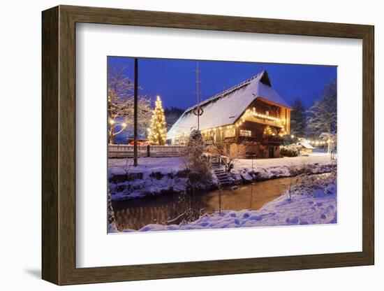 Fürstenberger Hof, Oberharmersbach, Black Forest, Baden-Wurttemberg, Germany-Markus Lange-Framed Photographic Print